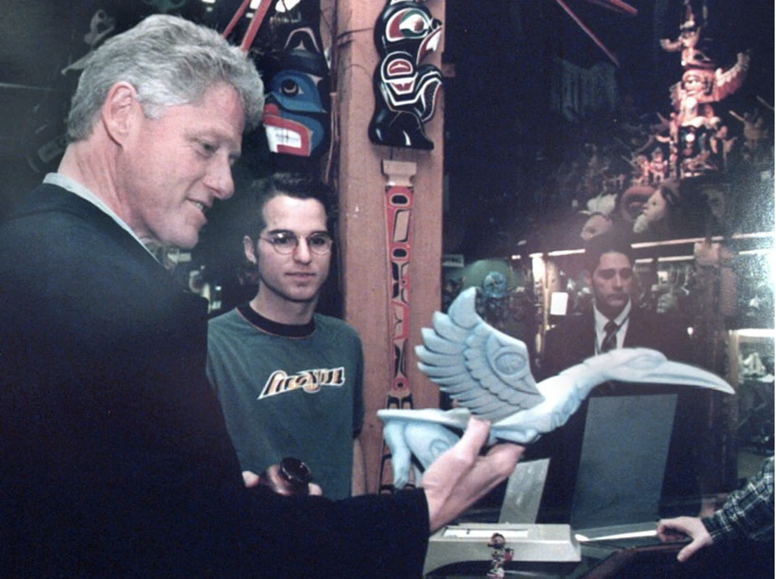 NextImg:In 1997, Clinton bought Lewinsky a piece of Canadian art. It almost lost him the presidency